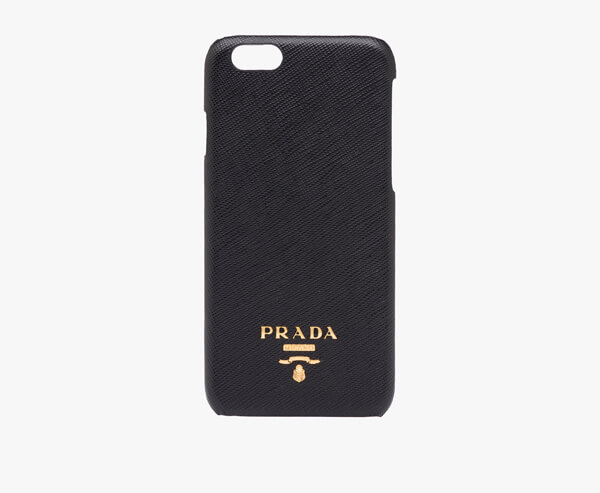 PRADA 2017人気新作 プラダコピー SAFFIANO iPhone ケース NERO ブラック 1ZH008_QWA_F0002